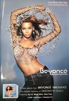 ☆激レア☆beyonce☆Dangerously in Love☆特大ポスター☆ BEYONCE 