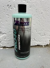 Zephyr Pro 40 Perfection Metal Polish Chrome Aluminum Stainless 32oz