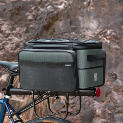 ROCKBROS Road to Sky 15L+16,8L Fahrradsatteltasche Hinter Gepäckträgertasche