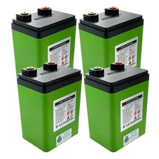 4pc K2 Energy 12V 22Ah K2B12V22EB Lithium Iron Phosphate Battery with BMS