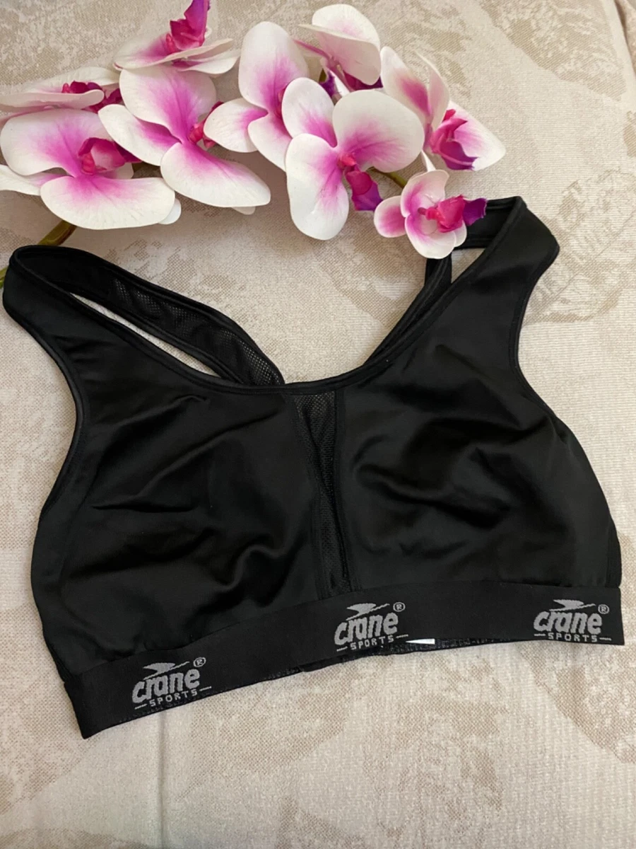 Crane sports Bra size it 4c us 36c eu 80c Unpadded wireless black