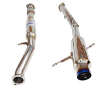 Invidia Hs02hc3gtp Cat-back Exhaust System For 02-05 Honda Civic Si Hatchback