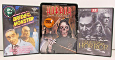 Classic Horror DVD Lot Over 60 Films- Christopher Lee/Bela Lugosi