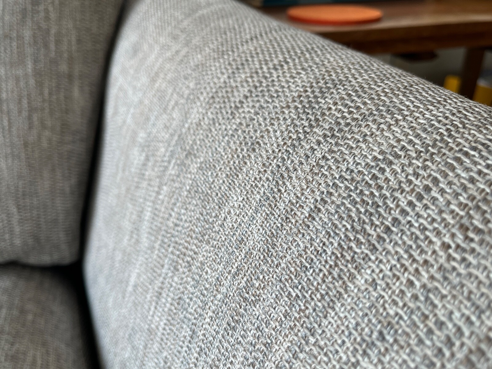 G PLAN VINTAGE SOFA THE SIXTY SEVEN THREE SEATER GREY MARL EXCELLENT