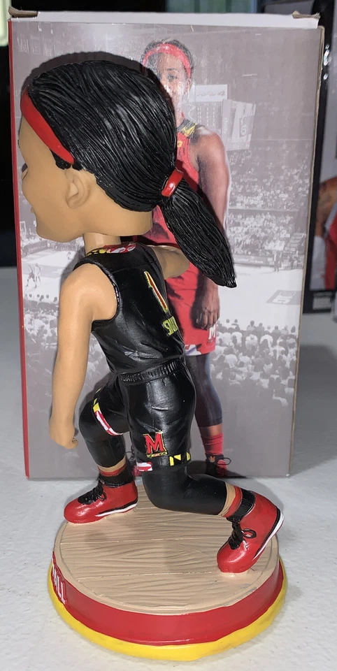 Ieshia Small Bobblehead Maryland Lady Terrapins NCAA SGA B1G WNBA Terps - Image 2 of 4