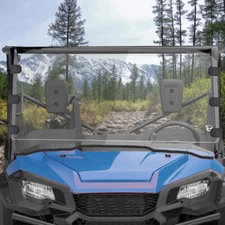 UTV Front Windshield PC for Honda Pioneer 1000 /1000-5/-6 2016-2023 Full Window