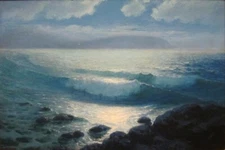 high quality oil painting handpainted on canvas "sea landscape "