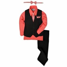 Johnnie Lene Boys Pinstripe Dresswear set JL40 18M