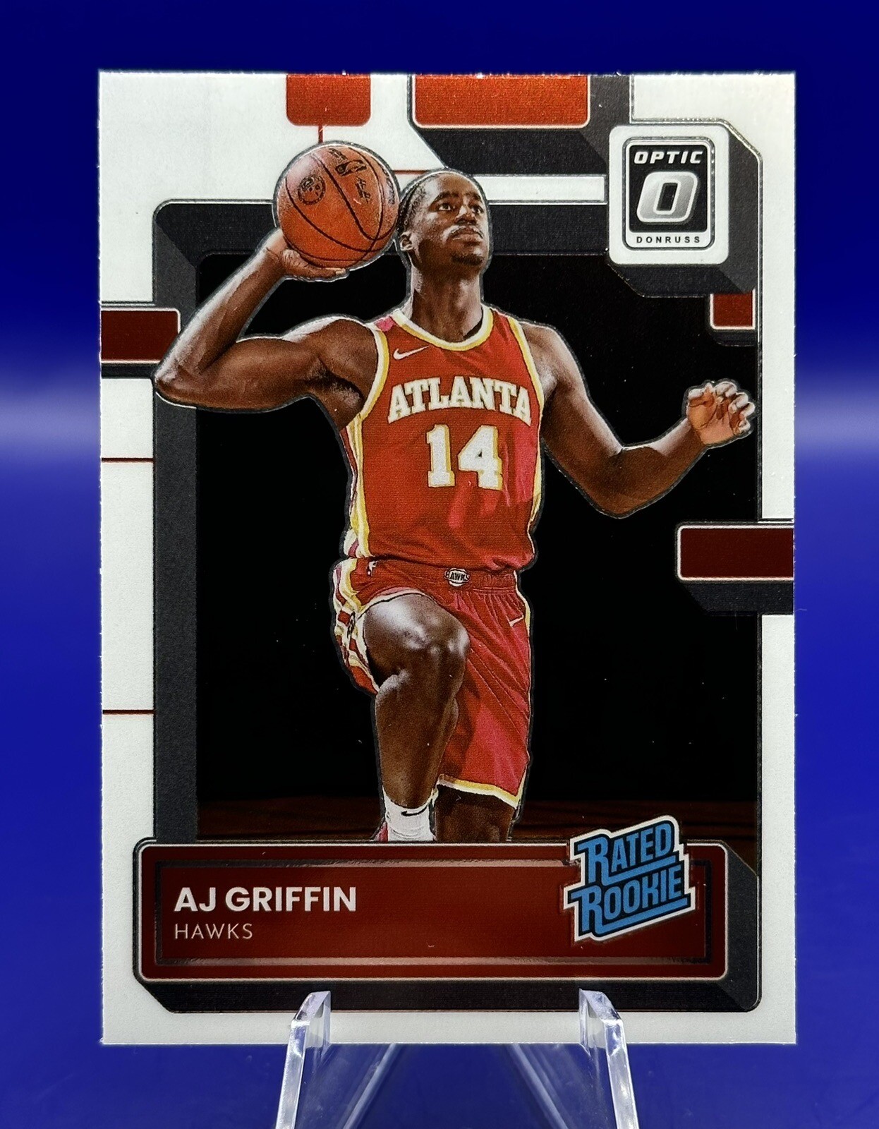 2022-23 Panini Donruss Optic AJ GRIFFIN Rated Rookie #204 Atlanta Hawks