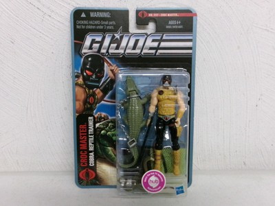 HASBRO GI JOE PURSUIT OF COBRA JUNGLE ASSULT NO. 1117 CROC MASTER NEW - #W
