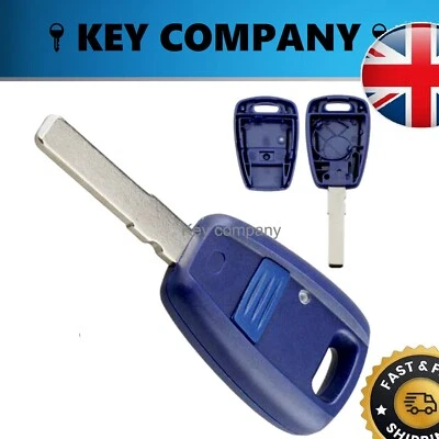 KEY COMPANY 1 Button Remote Key Fob Case & Blade For Fiat Punto Doblo Bravo Brava