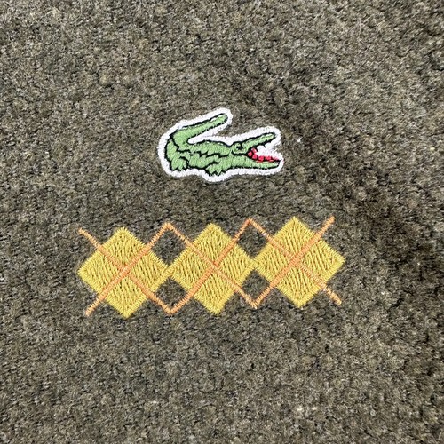 Vintage 70s Chemise Lacoste Polo Sweater Medium - Picture 3 of 5