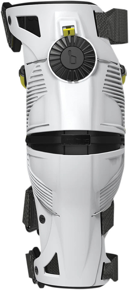 Mobius X8 Pair Set Knee Braces White/Yellow Motocross Offroad Protection - Image 2 of 3