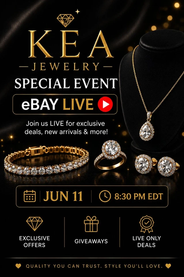KEA JEWELRY SPECIAL EVENT – eBay LIVE ✨