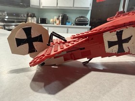 LEGO Creator Expert: Red Baron (10024) Worn Stickers No Box Or Book