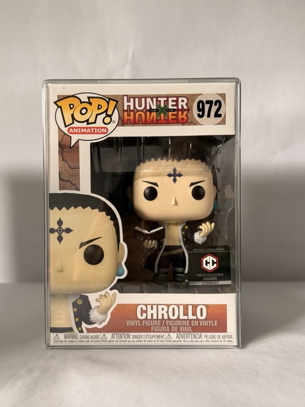 Funko Pop! Anime Animation Hunter X Hunter Chrollo #972 Chalice Exclusive