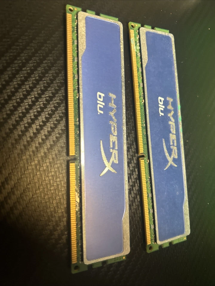 Kingston HyperX Blu 8GB (2x4GB) DDR3-1333 RAM KIT , KHX1333C9D3B1K2/8G FAST SHIP - Image 2 of 2