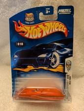 Hot Wheels 2003 #018 First Editions #6 of 42 Wild Thing Orange Gray Chrome 56358