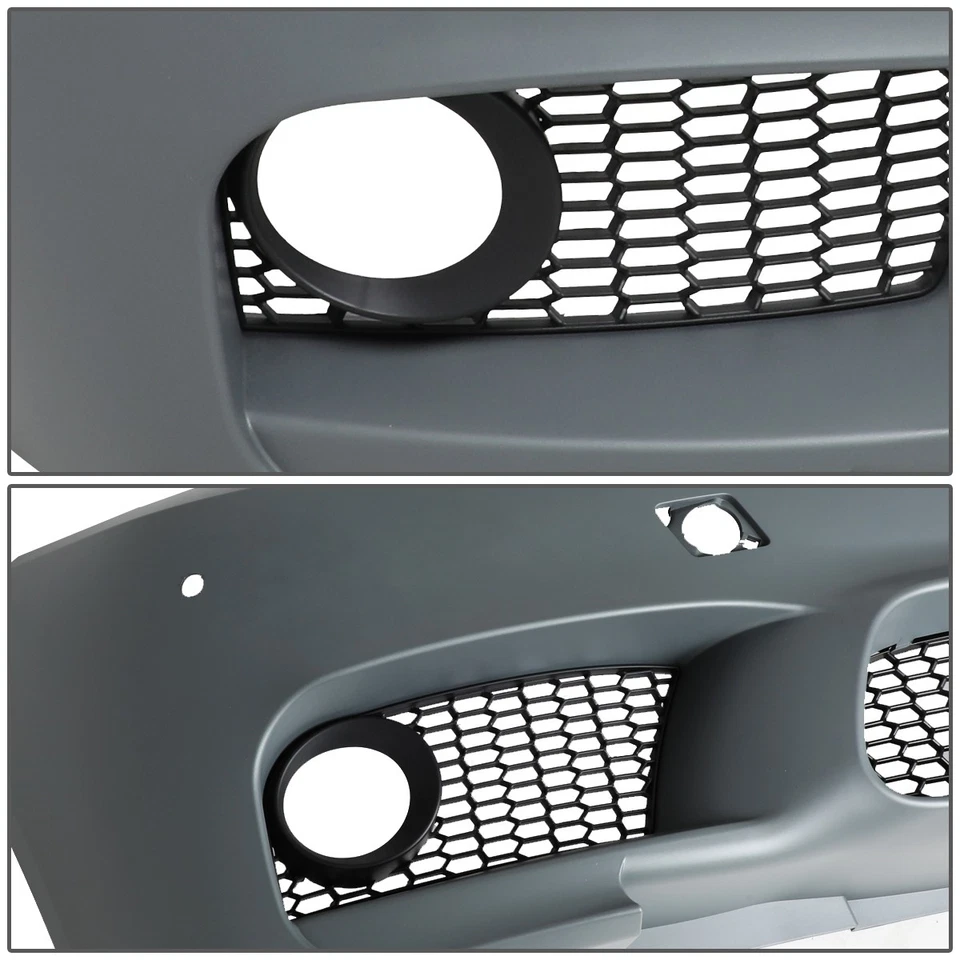 Parachoques delantero estilo M5 Fit 11-16 BMW Serie 5 F10 sedán/hatchback con PDC + luz antiniebla Foto 4 de 4