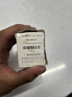 #ad #ad GEMS Flow Switch FS 925 Series 26916 Flow Switch P 998 $152.60
