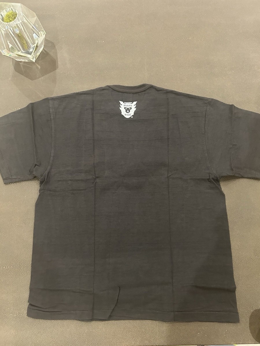 Human Made Dry Alls Black Tee with Duck Graphic 2XL | eBay