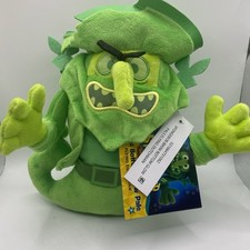 SpongeBob SquarePants Movie Bikini Bottom Glow Pals 8" Flying Dutchman Plush NEW