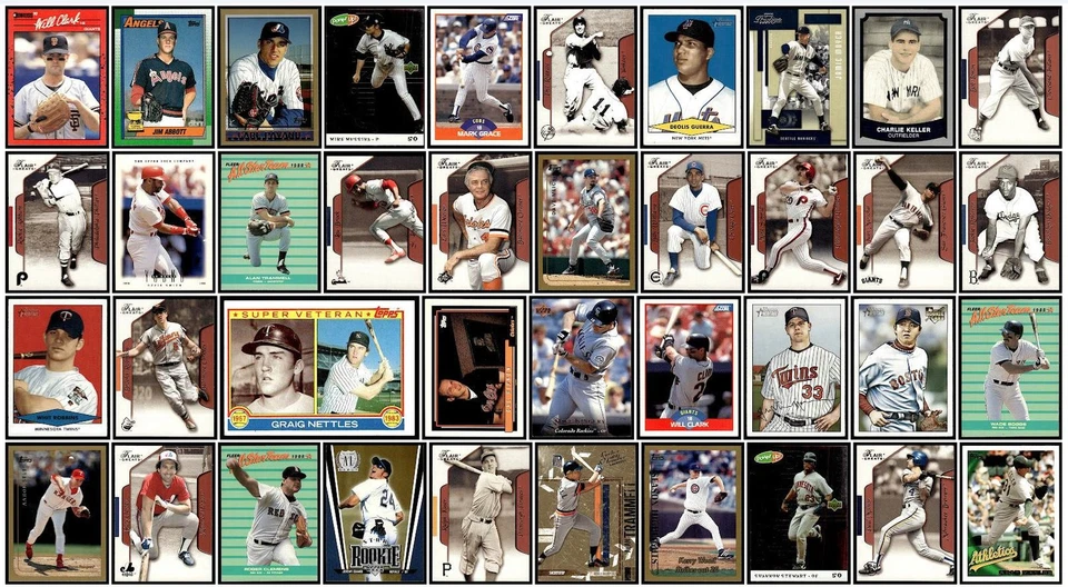 Lote mixto de 82 tarjetas deportivas de béisbol 1981-2020 Kansas City Royals Foto 2 de 2