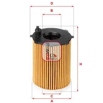SOFIMA S 5128 PE Oil Filter for ALFA ROMEO,CHRYSLER,FIAT,LANCIA
