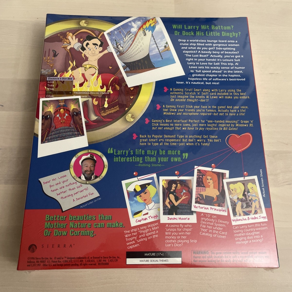 Leisure Suit Larry: Love for Sail (PC, 1997) for sale online | eBay
