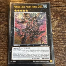 Yugioh Number C101: Silent Honor Ark LVAL-EN046 Ultimate Rare 1st Edition