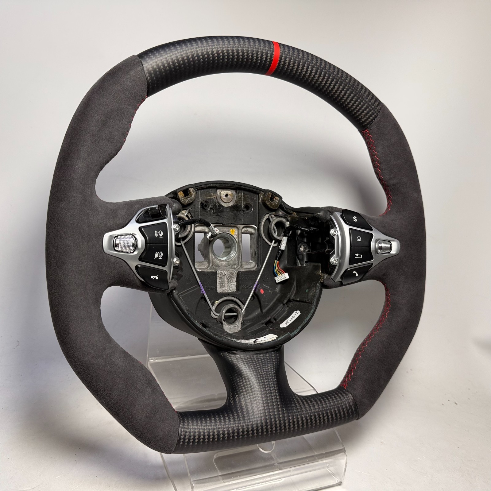 Matte carbon steering wheel Aston Martin 18 Vantage DB11 Color Ring exchange