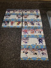 2026 UD National Hockey Card Day - 3 Uncut Sheets - Roy,Orr, Gretzky & many more