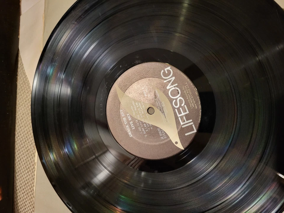 CRACK THE SKY Live Sky JZ35620 LP Vinyl VG+ Cover VG near + - Image 4 of 4