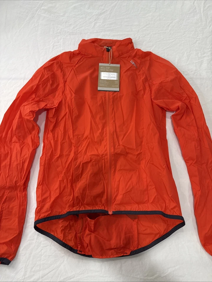 Chaqueta cortavientos Giro Chrono Expert para mujer EE. UU. naranja mediana - nueva con etiquetas Foto 4 de 4