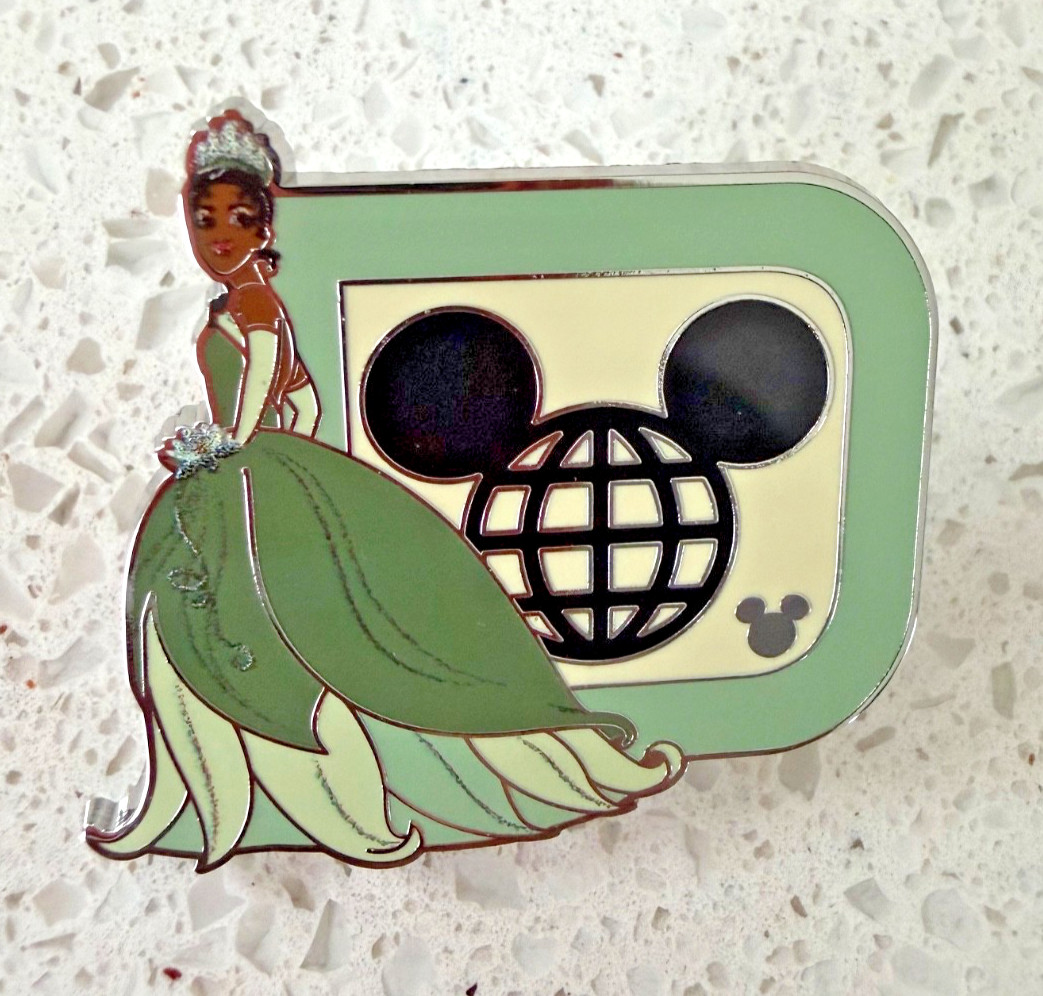 2025 WDW Disney Parks Tiana D Hidden Mickey Pin Wave A New Authentic