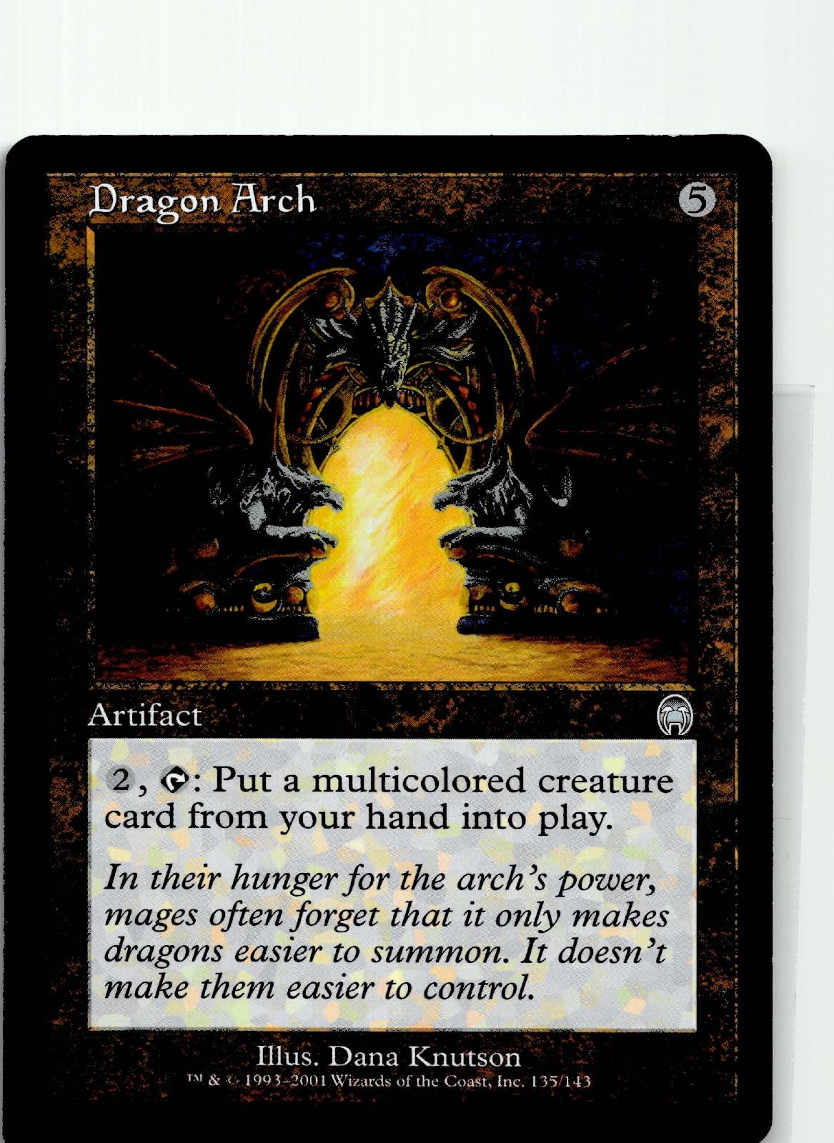 Dragon Arch 135 Uncommon Apocalypse Magic: The Gathering Lightly Played