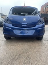 Vauxhall Corsa D Bumper Rear Back Bumper Ultra Blue Z21B 3 Door 2006-2014 SV56