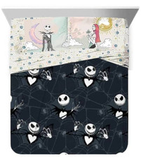 Disney Nightmare Before Christmas Kids Blanket Sheet Set-AB0DP3BVJQZ3