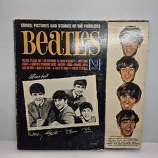 Beatles Songs Pictures and Stories of the Fabulous Beatles LP VJ 1092 Vintage