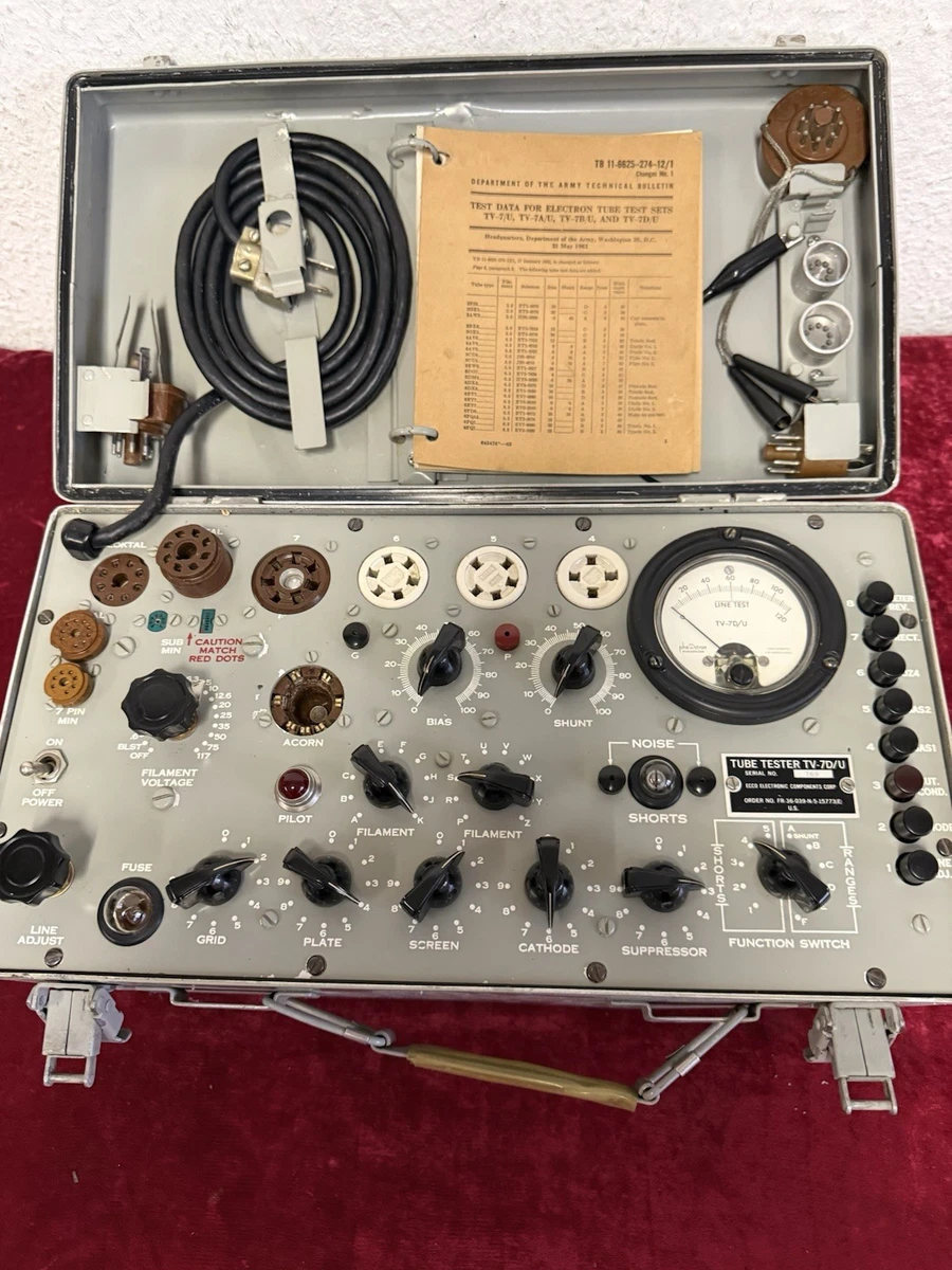 Tv 7 Tube Tester for sale | eBay