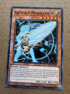 Artifact Moralltach SDBT-EN019 Structure Deck: Beware of Traptrix 1st Ed Yugioh