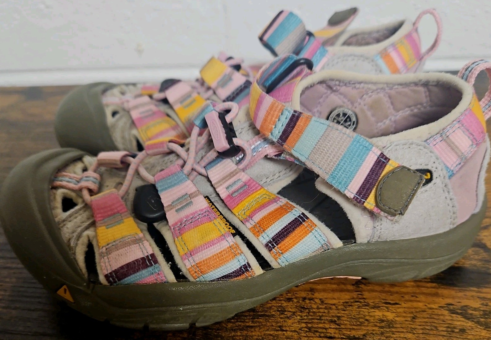 Sandali KEEN Youth Venice H2 taglia 2 rosa scarpa da trekking colorata impermeabile spiaggia