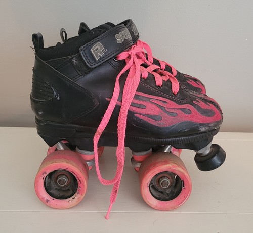 Sure-Grip Rock Flame Ruby Speed Freak Roller Skates | eBay