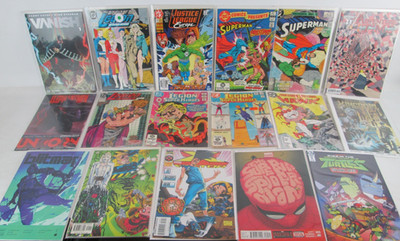 Bundle Of 17 Comic Books 3 Marvel, 8 DC, 2 Image And 4 From Other Publishers