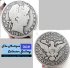 1902 Silver US Philadelphia Mint Barber Half🪙Antique🪙