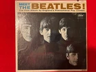 "MEET  THE  BEATLES"   LP   1964   CAPITOL   T-2047   #2    MONO   VG++/NM-  USA