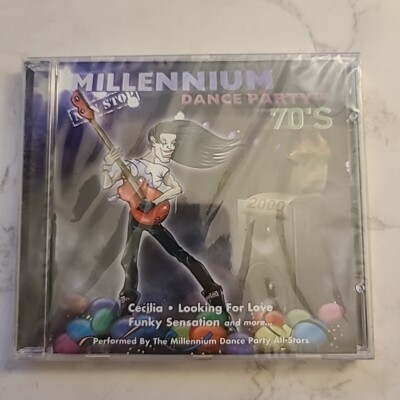 MILLENNIUM DANCE PARTY All Stars 70's Non Stop NEW SEALED CD 1999 10 songs