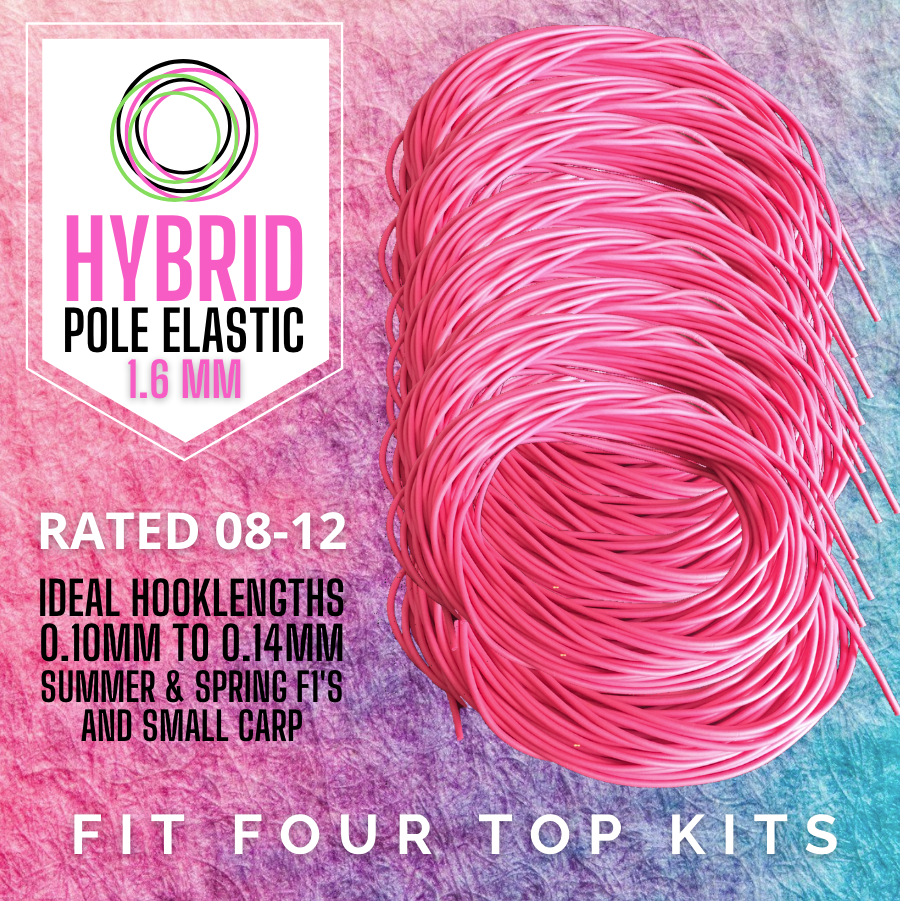 Fishing Pole Sleeve TKS Hybrid Pole Elastic 6m Packs (All