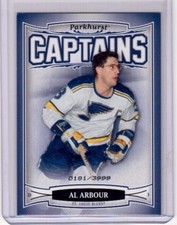 AL ARBOUR 06/07 Parkhurst CAPTAINS Insert Card #205 St. Louis Blues /3999 Hockey