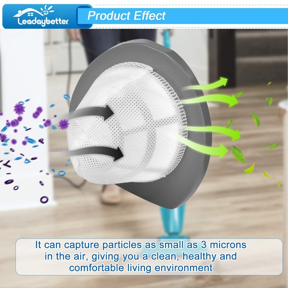 6 Pack 2033 Vacuum Filter for Bissell Featherweight Stick Lightweight